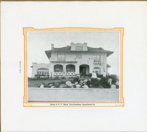 c.1912 image of the F. F. Meade residence. Source: Architectural Heritage Center